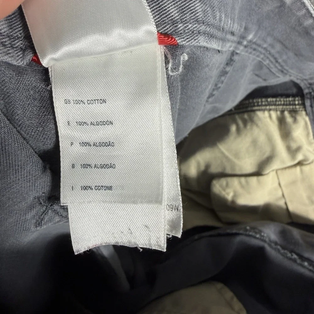 The North Face Canvas Chino Pants Mens 34x27 Gray Straight Leg Cotton Gorpcore